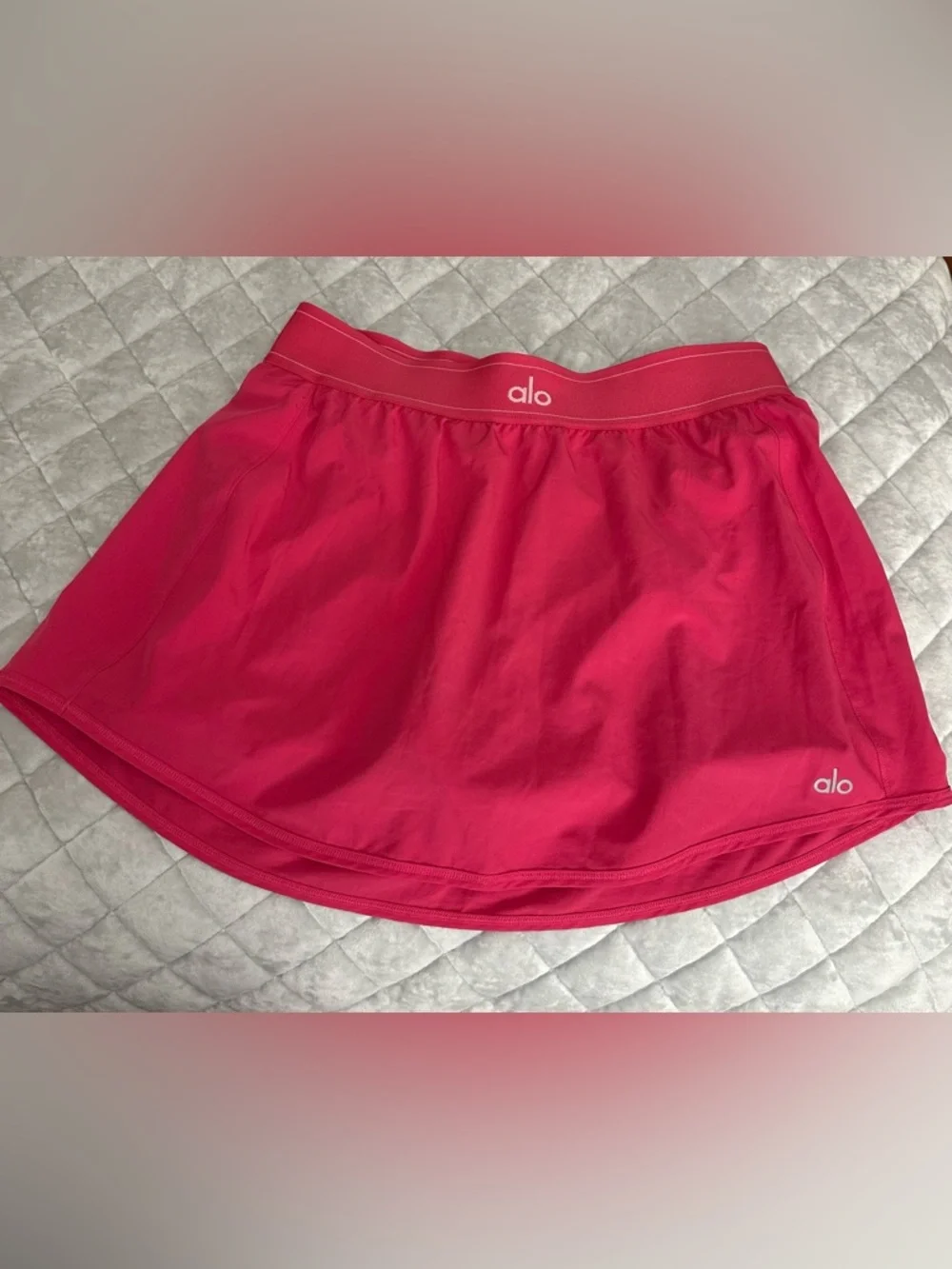 ALO Yoga Hot Pink Skirted Athletic Skort